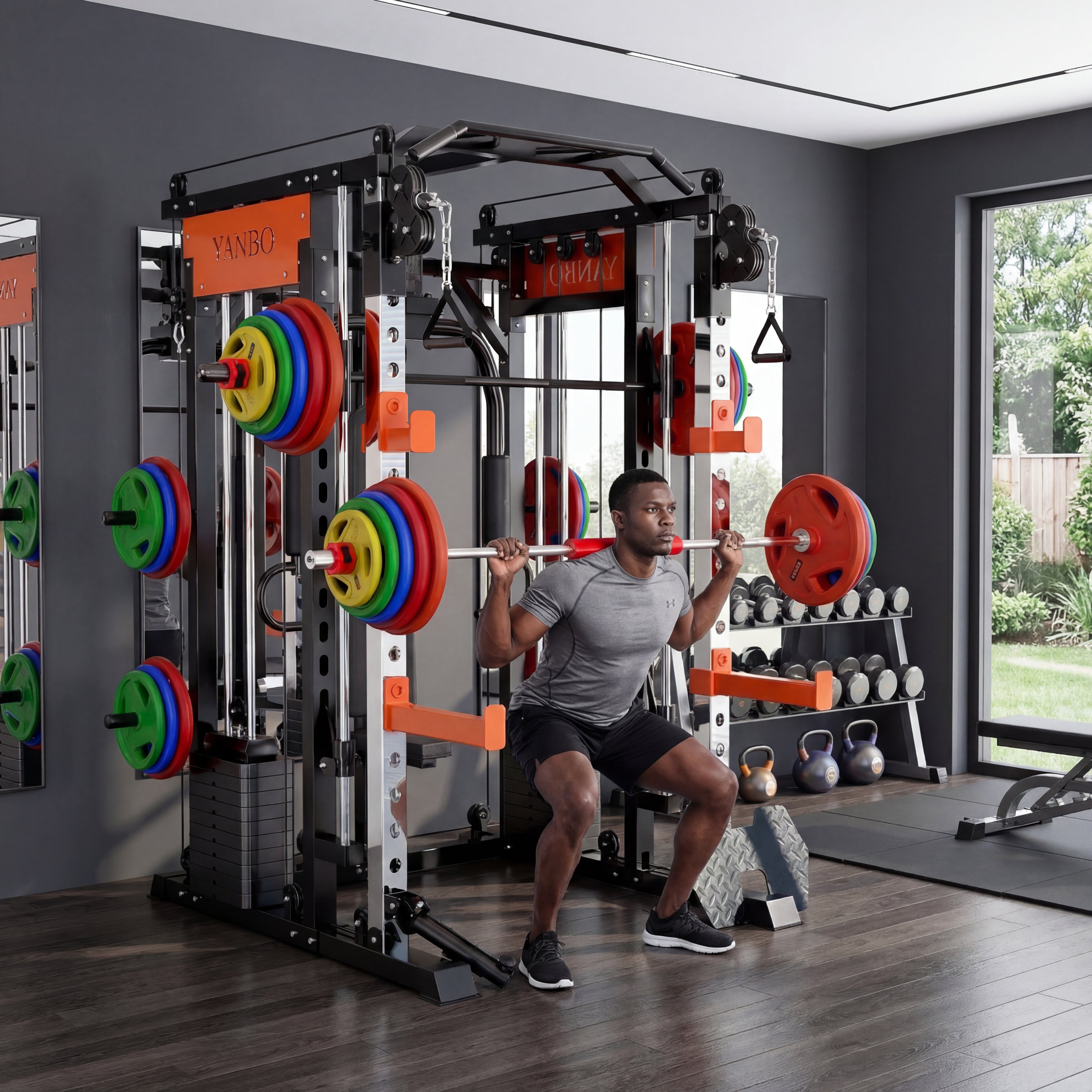YANBO Multi-Function Home Gym System