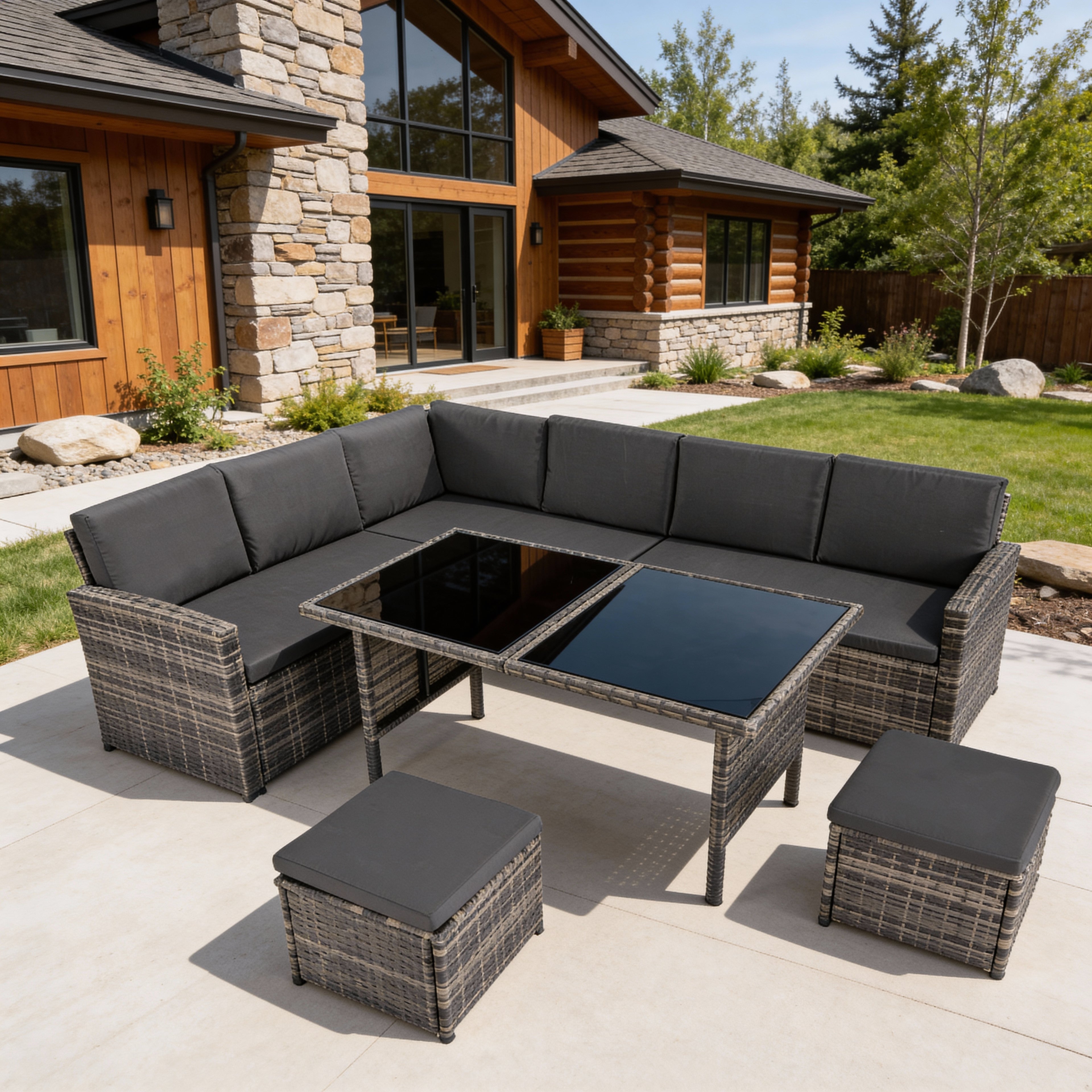 The Violet - Alfresco Dining & Lounge Set